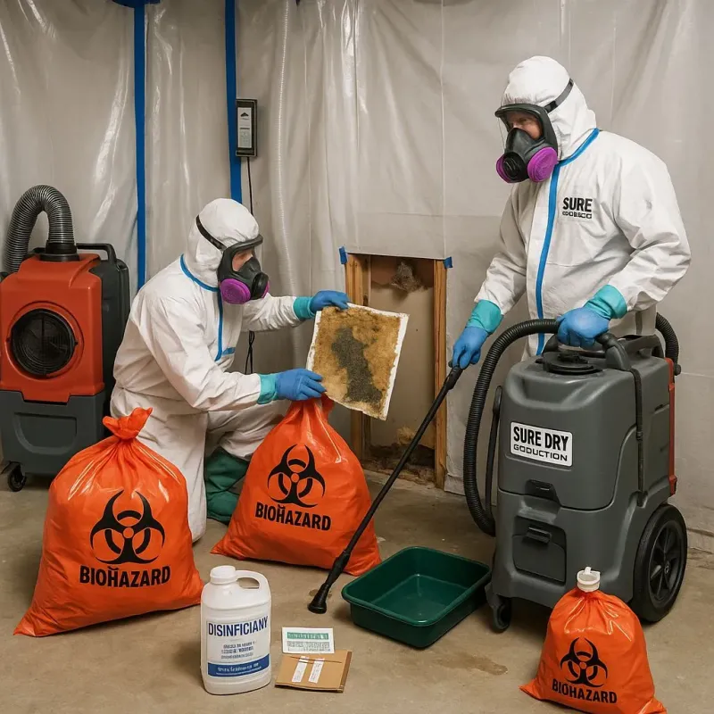 Contaminated Water Handling Protocols process in Sunflower, MS