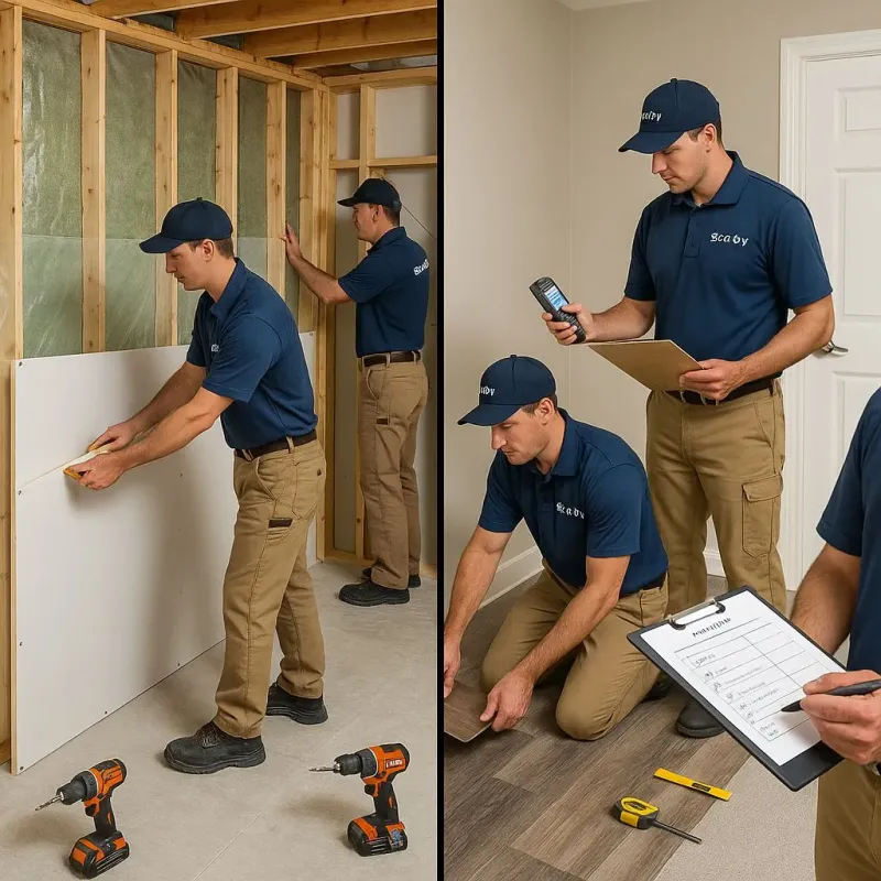 Repairs and Reconstruction process in Sunflower, MS
