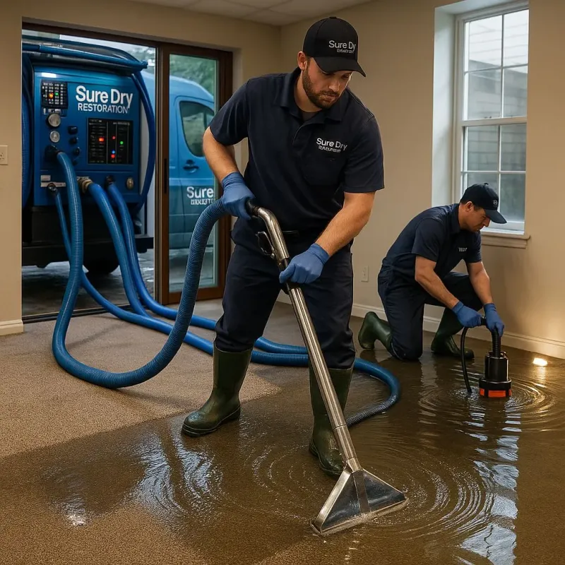 Water Extraction and Removal process in Sunflower, MS